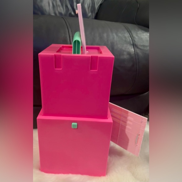 Disney Minnie Stack N Pack Collapsible Locker Cube Storage Bin Mirror Play Case - Picture 8 of 10